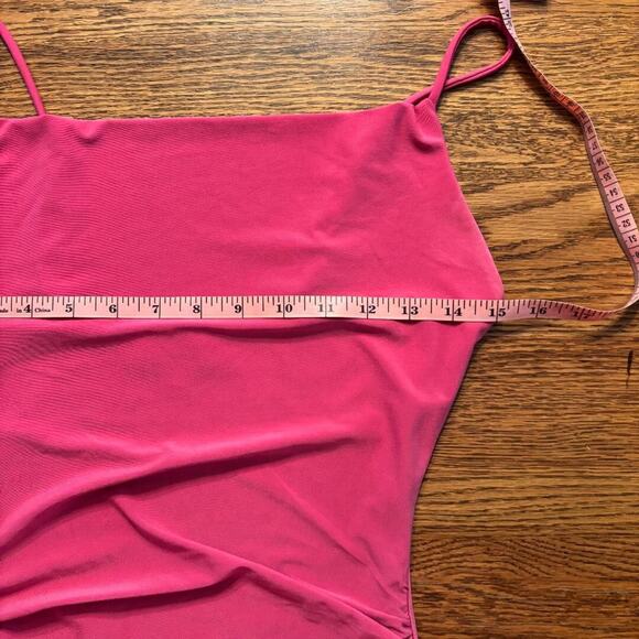 Better Be Hot Pink Bodycon Knee Length Sleeveless Dress Size S - Picture 7 of 11